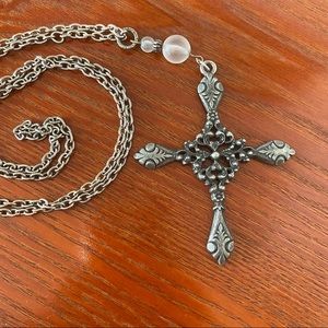 1980s Vintage 🎵Madonna🎵 Era Inspired Cross Necklace